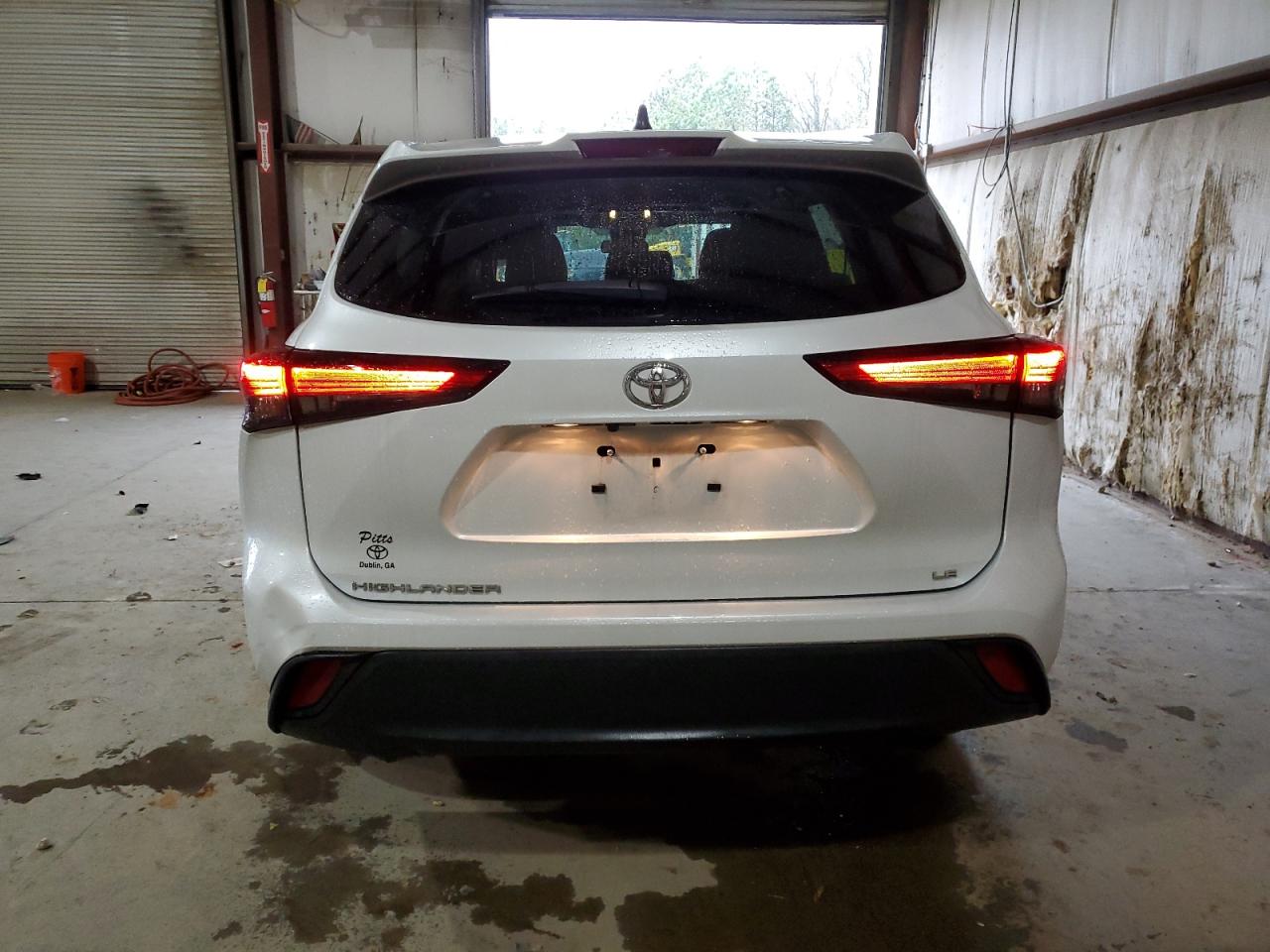 2022 TOYOTA HIGHLANDER L VIN:5TDZZRAH6NS119522