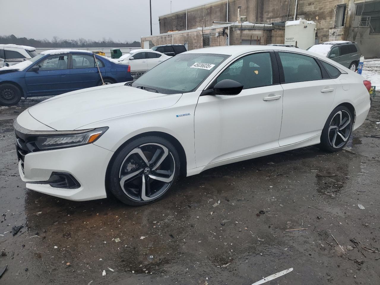 2022 HONDA ACCORD HYBRID SPORT VIN:1HGCV3F23NA037233