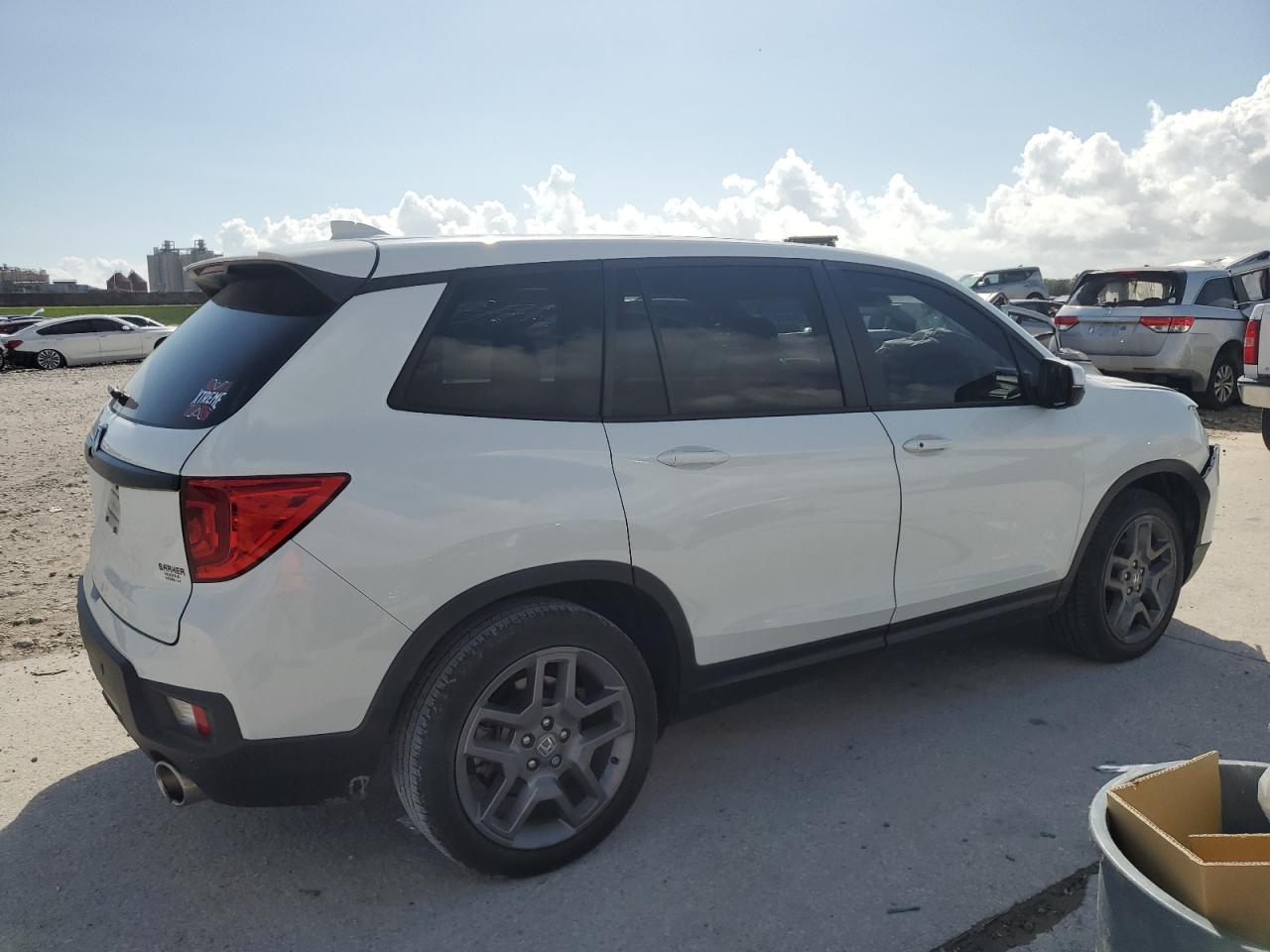 2022 HONDA PASSPORT EXL VIN:5FNYF7H51NB006473