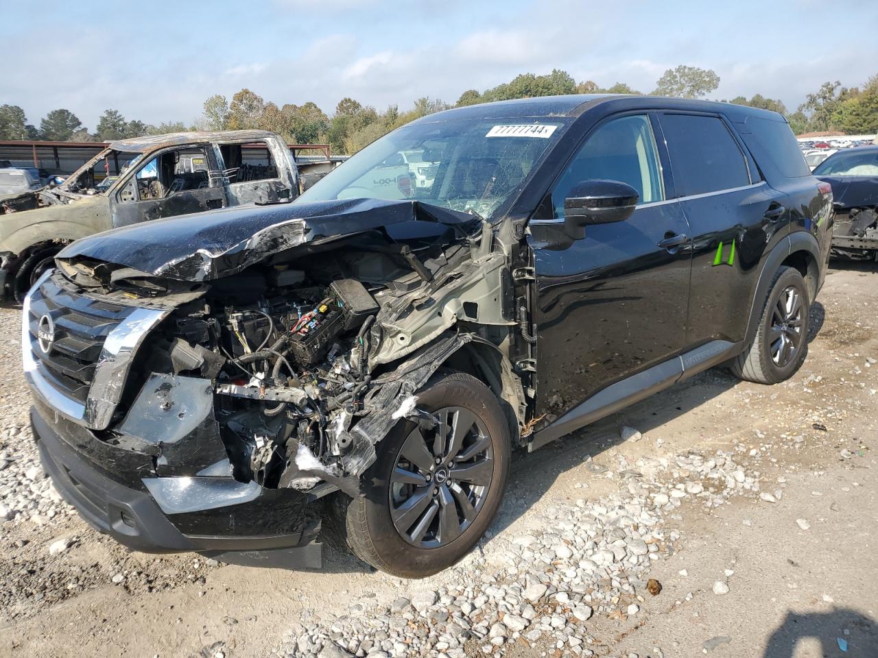 2022 NISSAN PATHFINDER S VIN:5N1DR3AA5NC207176