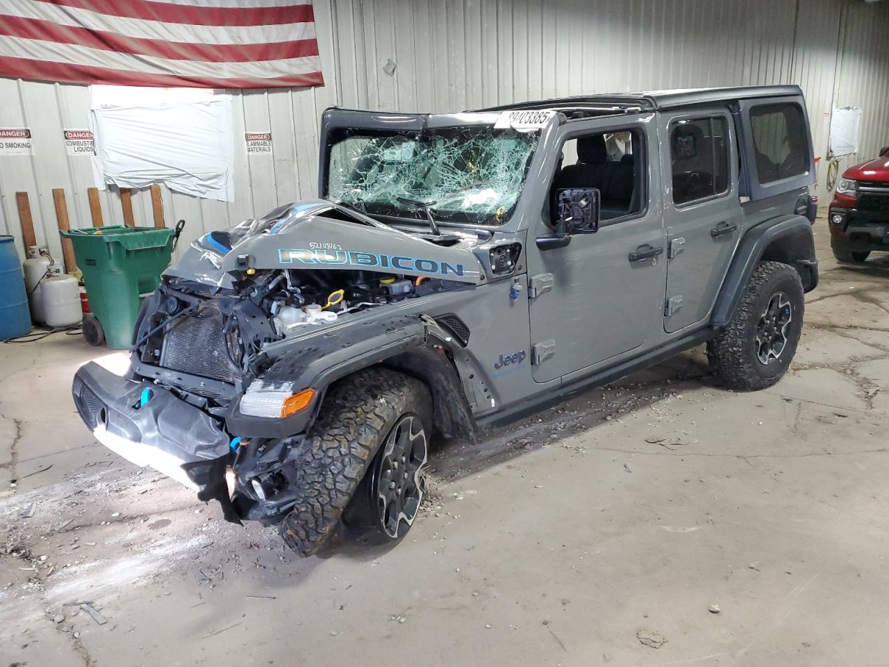 2023 JEEP WRANGLER RUBICON 4XE VIN:1C4JJXR60PW703297