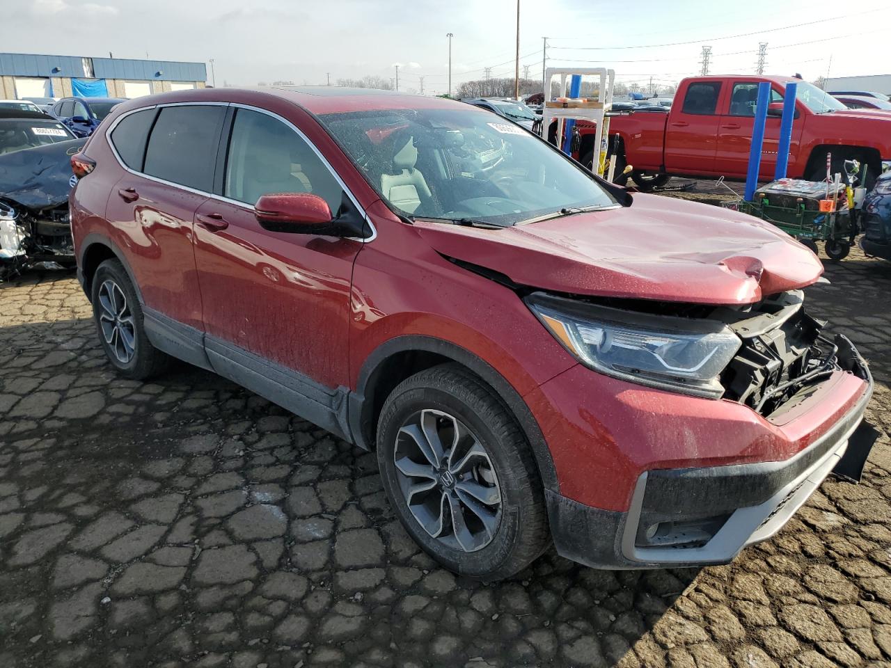 2022 HONDA CR-V EXL VIN:5J6RW2H8XNA002863
