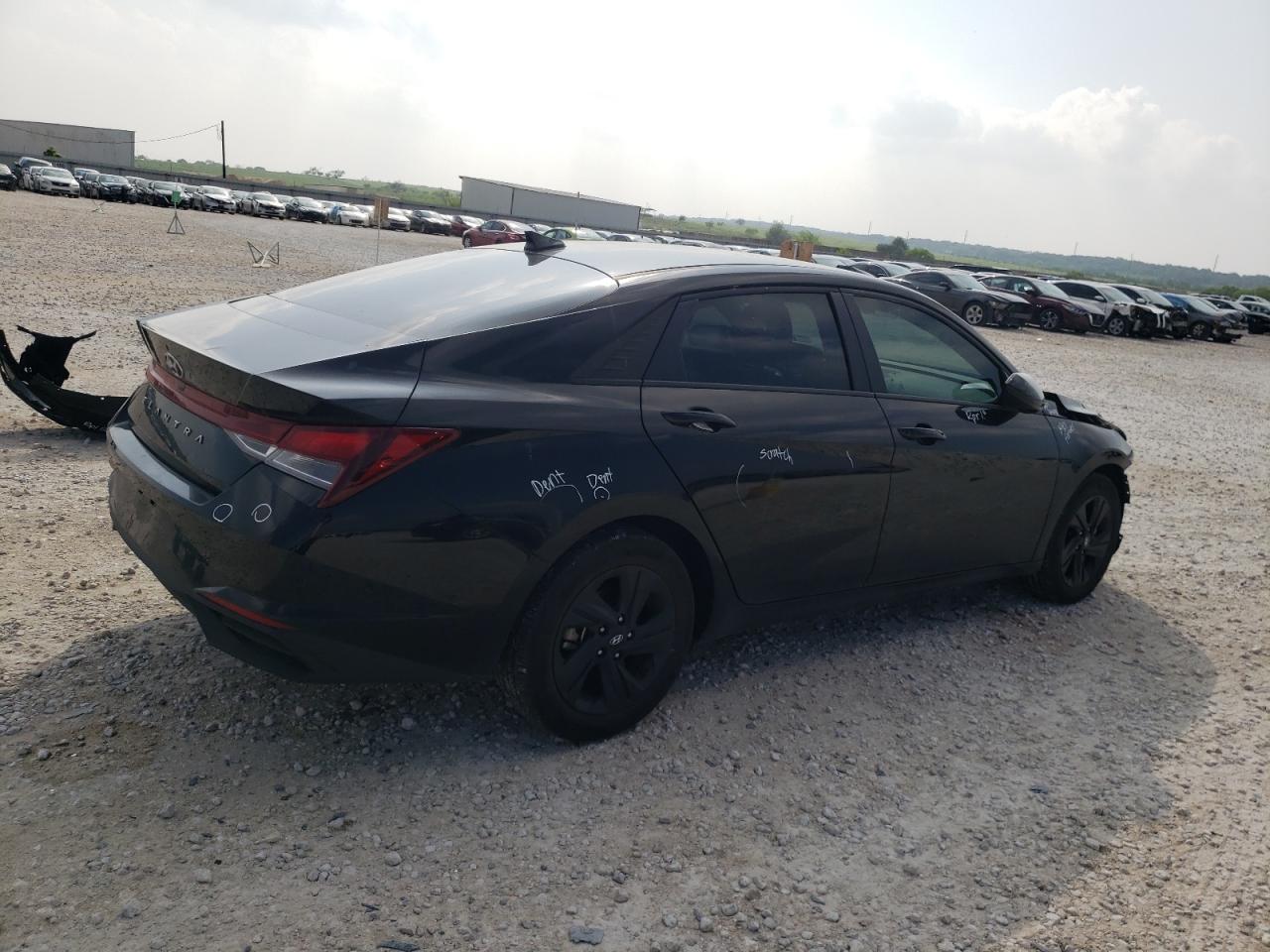 2022 HYUNDAI ELANTRA SEL VIN:5NPLM4AG4NH077887