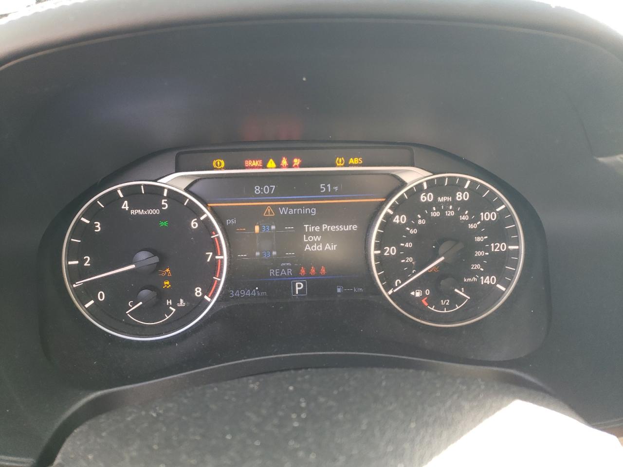 2023 NISSAN ALTIMA SL VIN:1N4BL4EW7PN312680
