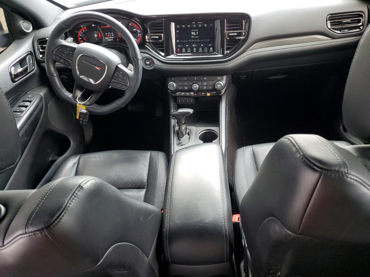 2022 DODGE DURANGO GT VIN:1C4RDHDG0NC159396