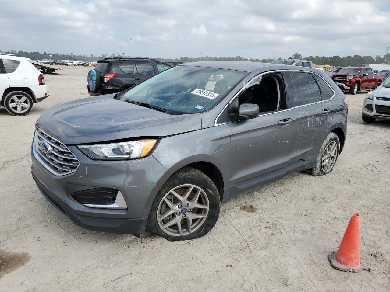 2022 FORD EDGE SEL VIN:2FMPK4J98NBA15845