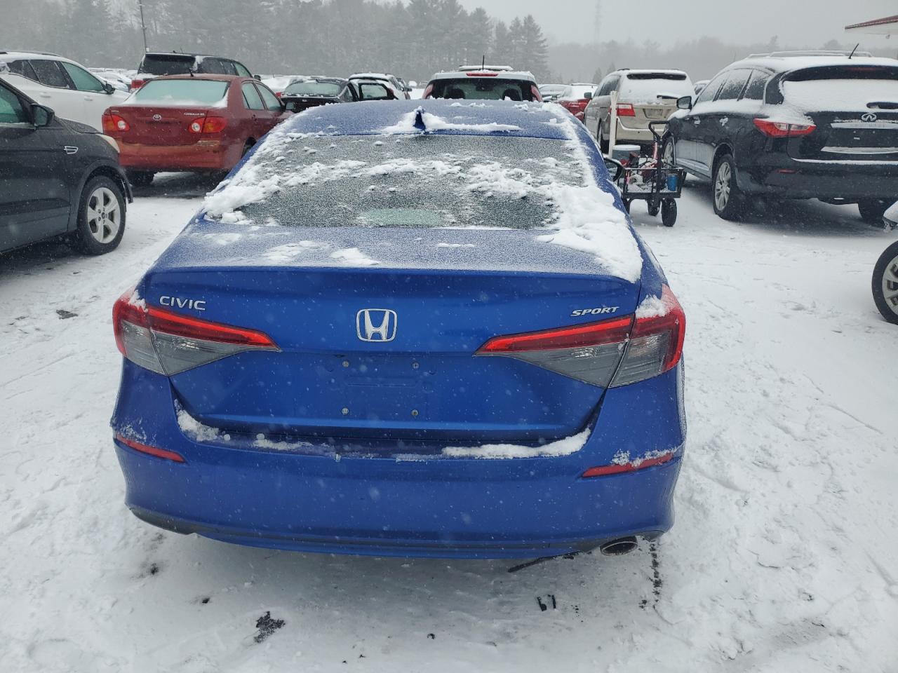 2022 HONDA CIVIC SPORT VIN:2HGFE2F5XNH504893