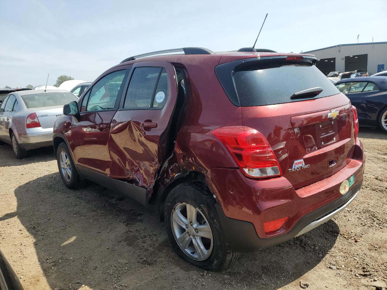 2022 CHEVROLET TRAX 1LT VIN:KL7CJPSM6NB558608