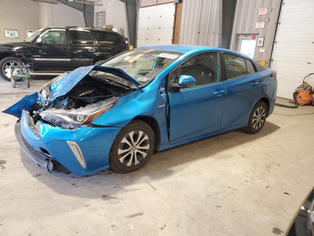 2022 TOYOTA PRIUS LE VIN:JTDL9MFU1N3040498