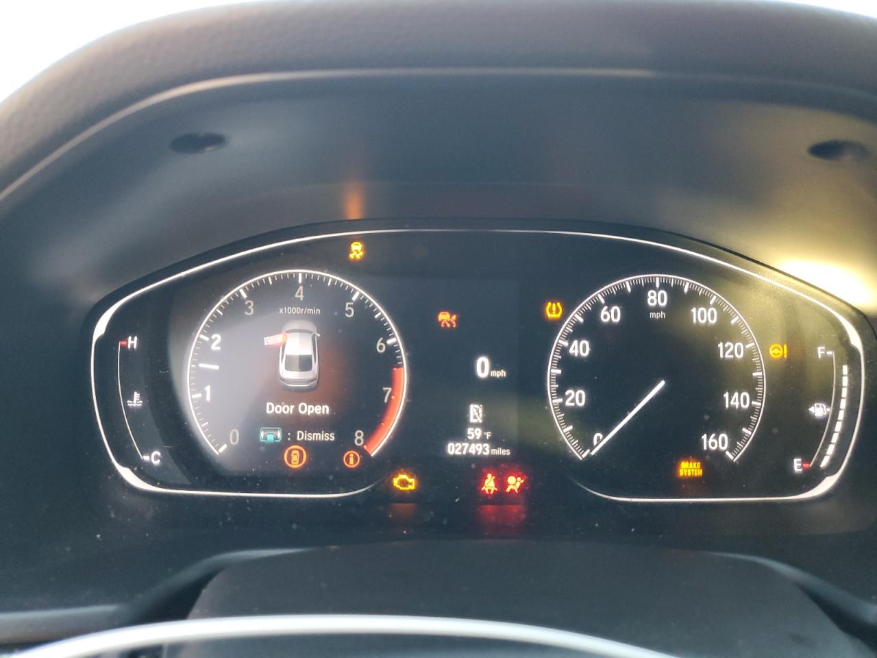 2022 HONDA ACCORD SPORT VIN:1HGCV1F34NA123180