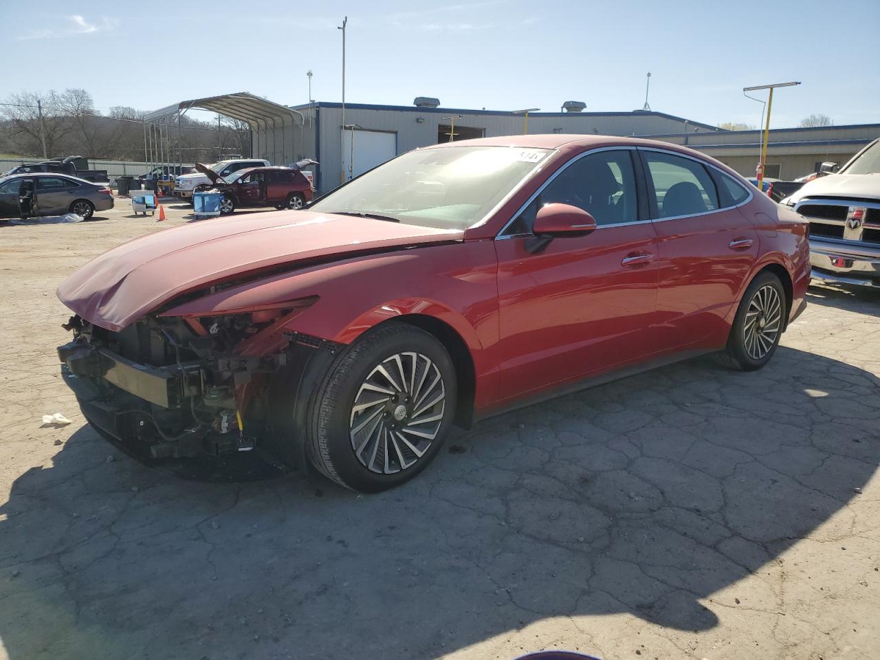 2022 HYUNDAI SONATA HYBRID VIN:KMHL34JJ5NA038629