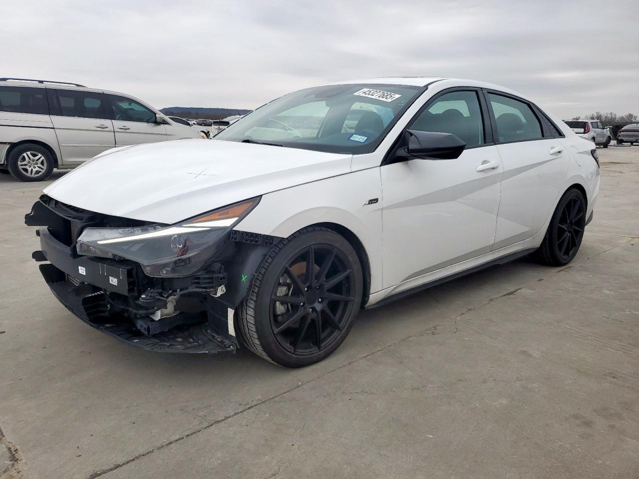 2022 HYUNDAI ELANTRA N LINE VIN:KMHLR4AF5NU309956