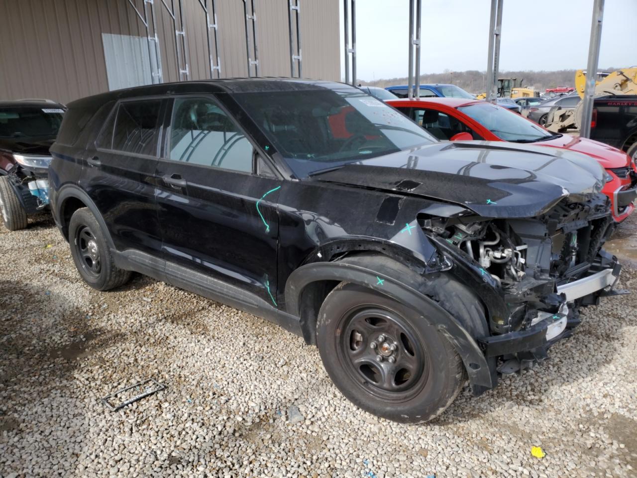 2022 FORD EXPLORER POLICE INTERCEPTOR VIN:1FM5K8AB9NGB74366