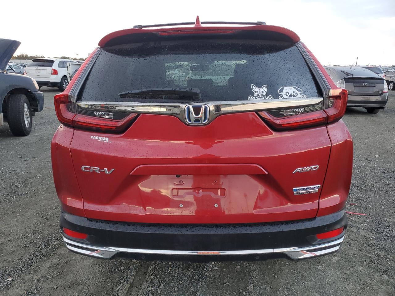 2022 HONDA CR-V TOURING VIN:5J6RT6H9XNL027212