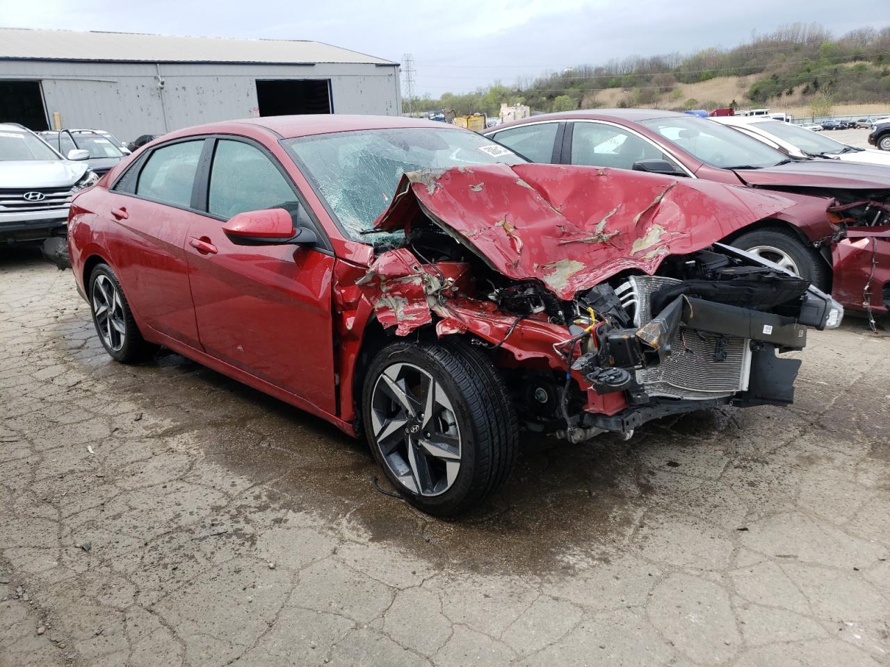 2023 HYUNDAI ELANTRA SEL VIN:KMHLS4AG0PU497592