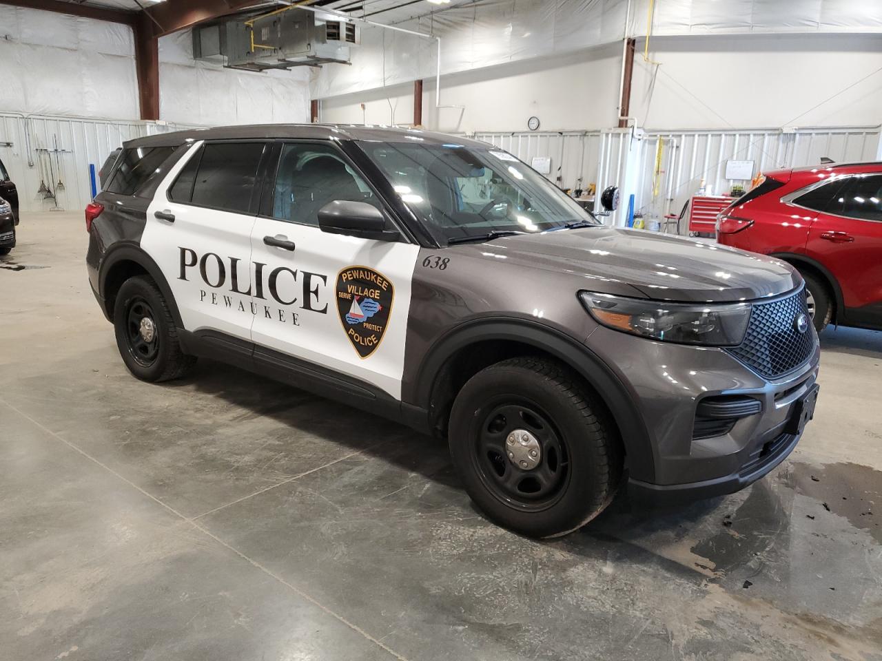 2023 FORD EXPLORER POLICE INTERCEPTOR VIN:1FM5K8AB5PGA37198