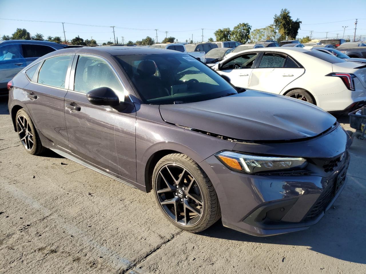 2022 HONDA CIVIC SPORT TOURING VIN:19XFL1H87NE014834