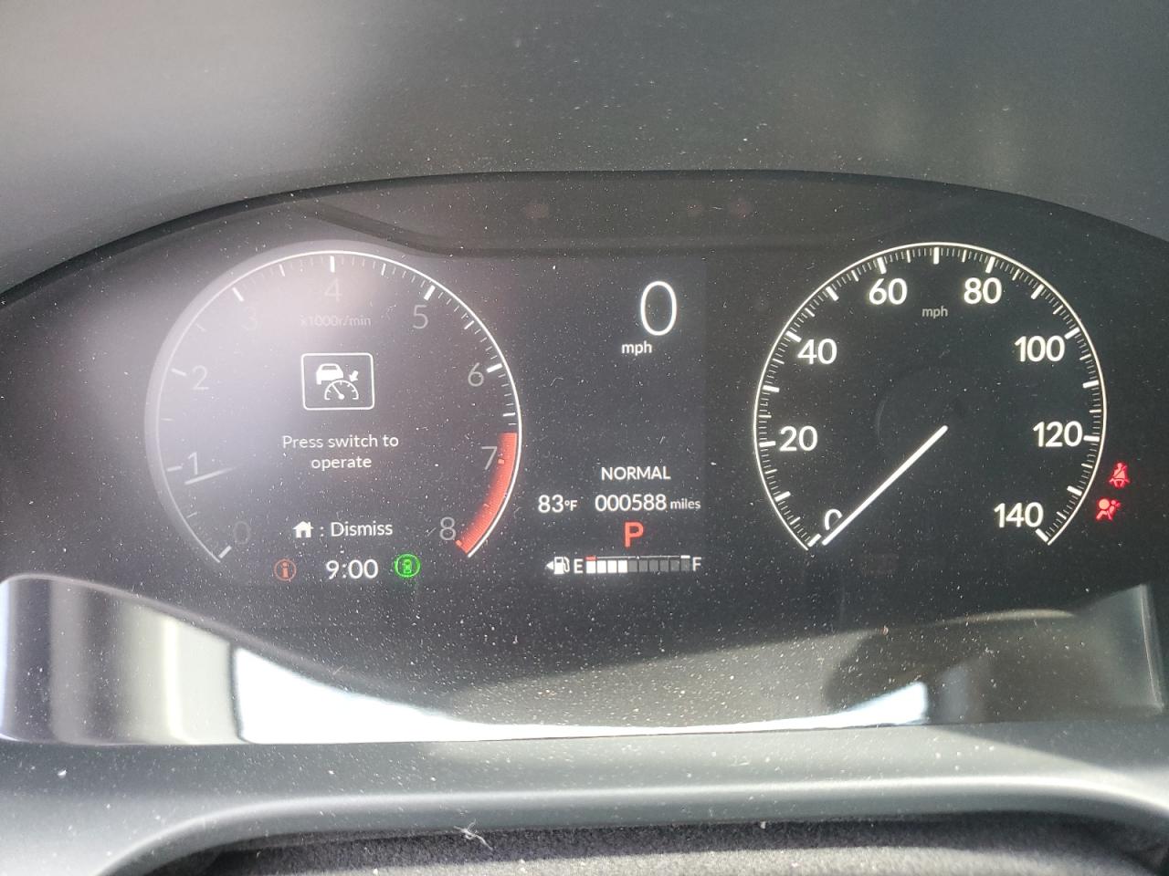 2024 HONDA HR-V SPORT VIN:3CZRZ1H53RM748510