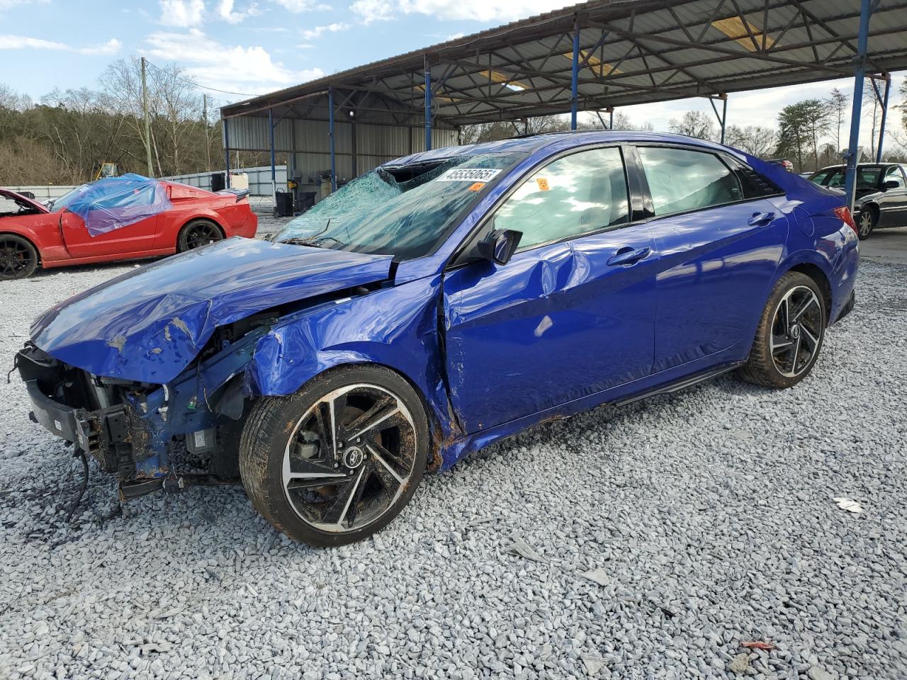 2023 HYUNDAI ELANTRA N LINE VIN:KMHLR4AFXPU491124