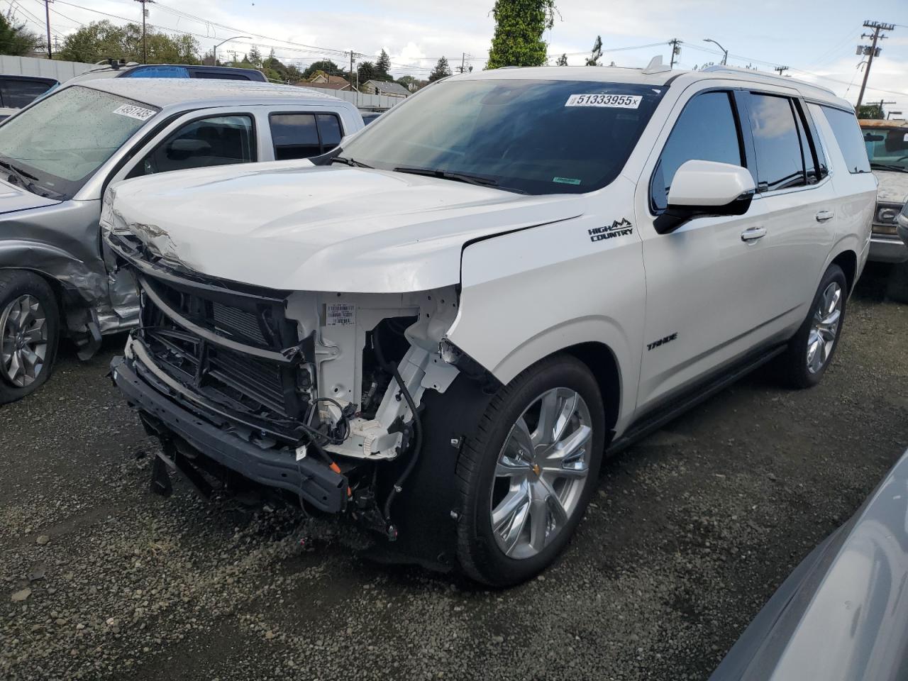 2024 CHEVROLET TAHOE K1500 HIGH COUNTRY VIN:1GNSKTKT9RR371282