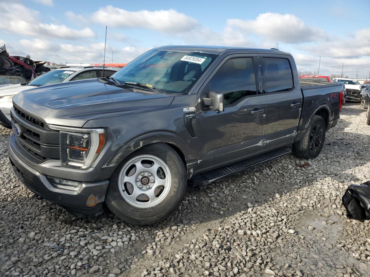 2022 FORD F150 SUPERCREW VIN:1FTFW1E85NKD39653
