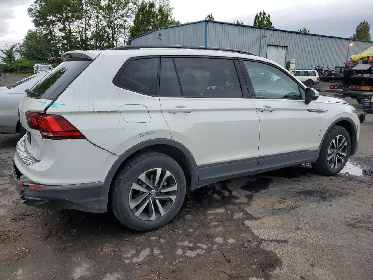 2022 VOLKSWAGEN TIGUAN S VIN:3VV1B7AX8NM072394