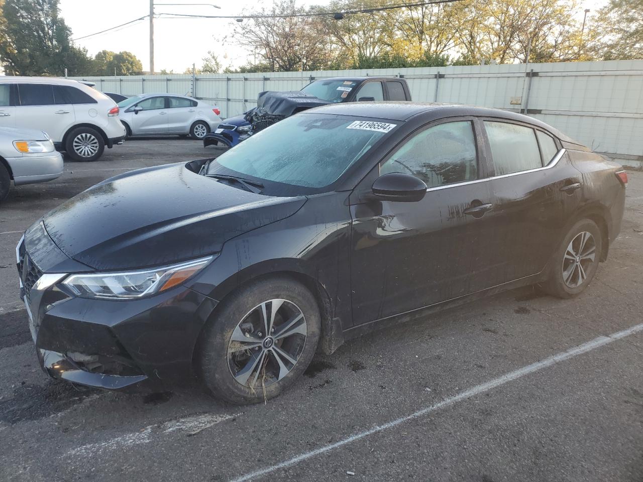 2022 NISSAN SENTRA SV VIN:3N1AB8CVXNY296780