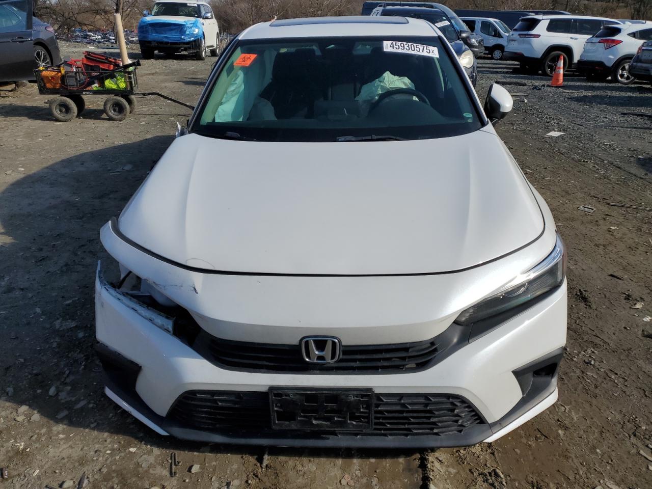 2022 HONDA CIVIC EX VIN:JHMFE1F71NX002763