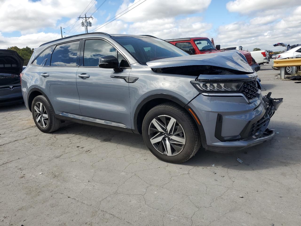 2023 KIA SORENTO S VIN:5XYRL4LC3PG173544