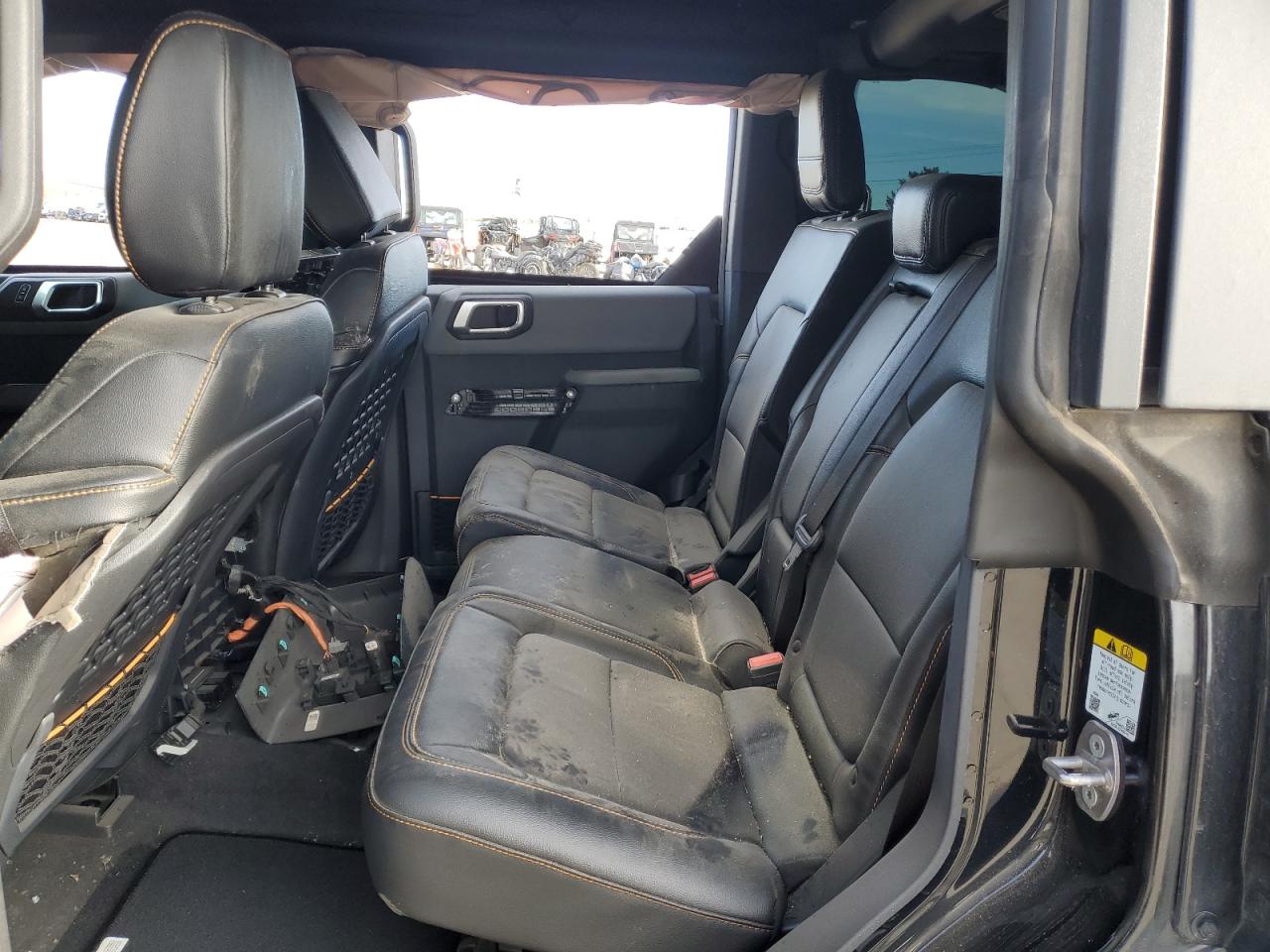 2023 FORD BRONCO BASE VIN:1FMEE5DPXPLB03362