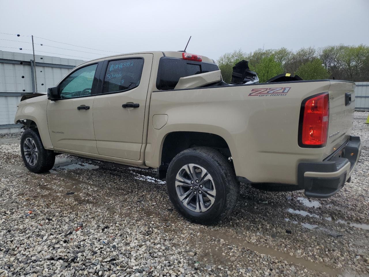 2022 CHEVROLET COLORADO Z71 VIN:1GCGTDENXN1317688