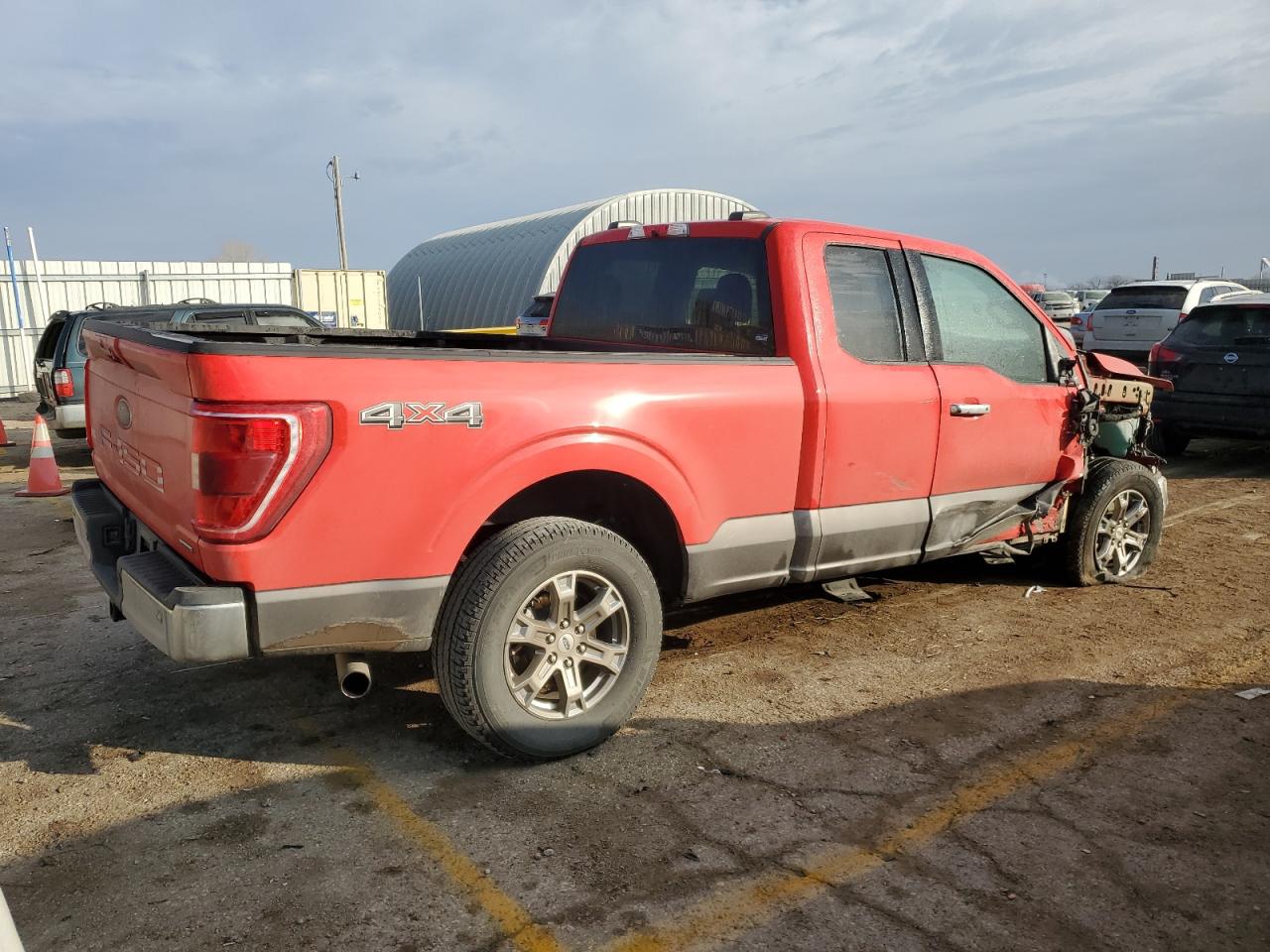 2022 FORD F150 SUPER CAB VIN:1FTEX1EP9NKF12462
