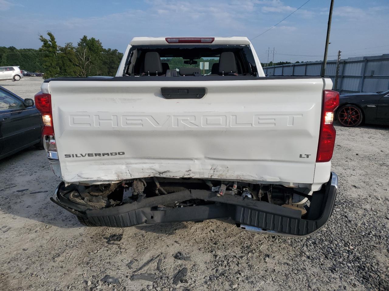 2022 CHEVROLET SILVERADO LTD K1500 LT-L VIN:1GCPYJEK4NZ167875