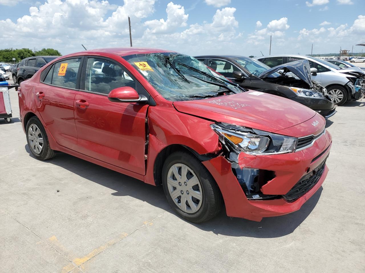 2023 KIA RIO LX VIN:3KPA24AD5PE584825