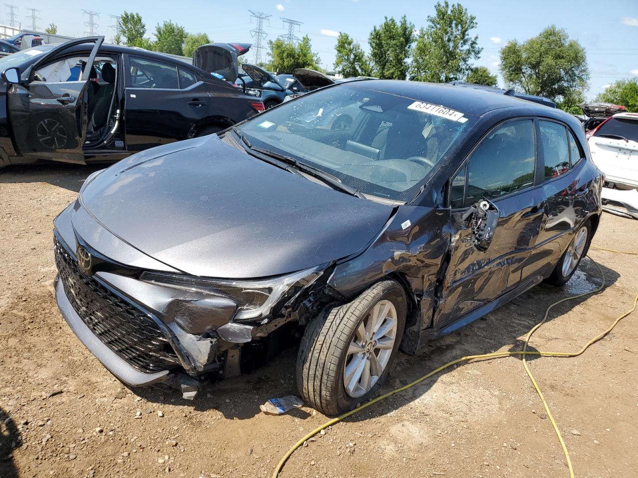 2023 TOYOTA COROLLA SE VIN:JTND4MBE1P3192460