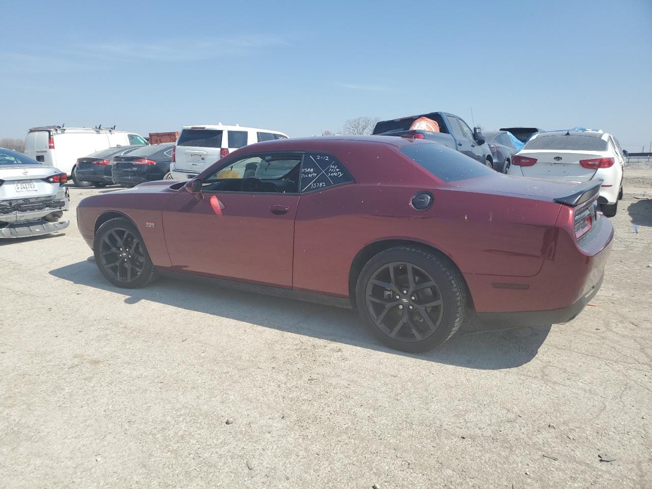 2022 DODGE CHALLENGER R/T VIN:2C3CDZBTXNH195853