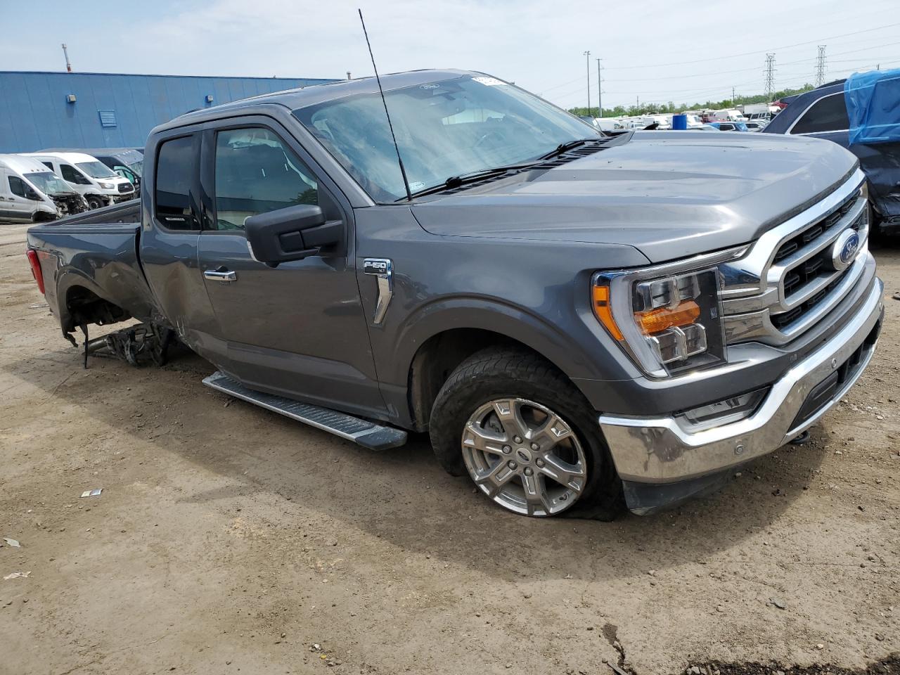 2022 FORD F150 SUPER CAB VIN:1FTFX1E89NKD90537