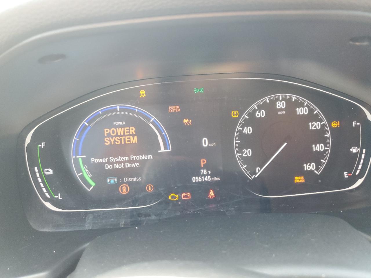 2022 HONDA ACCORD TOURING HYBRID VIN:1HGCV3F91NA019908