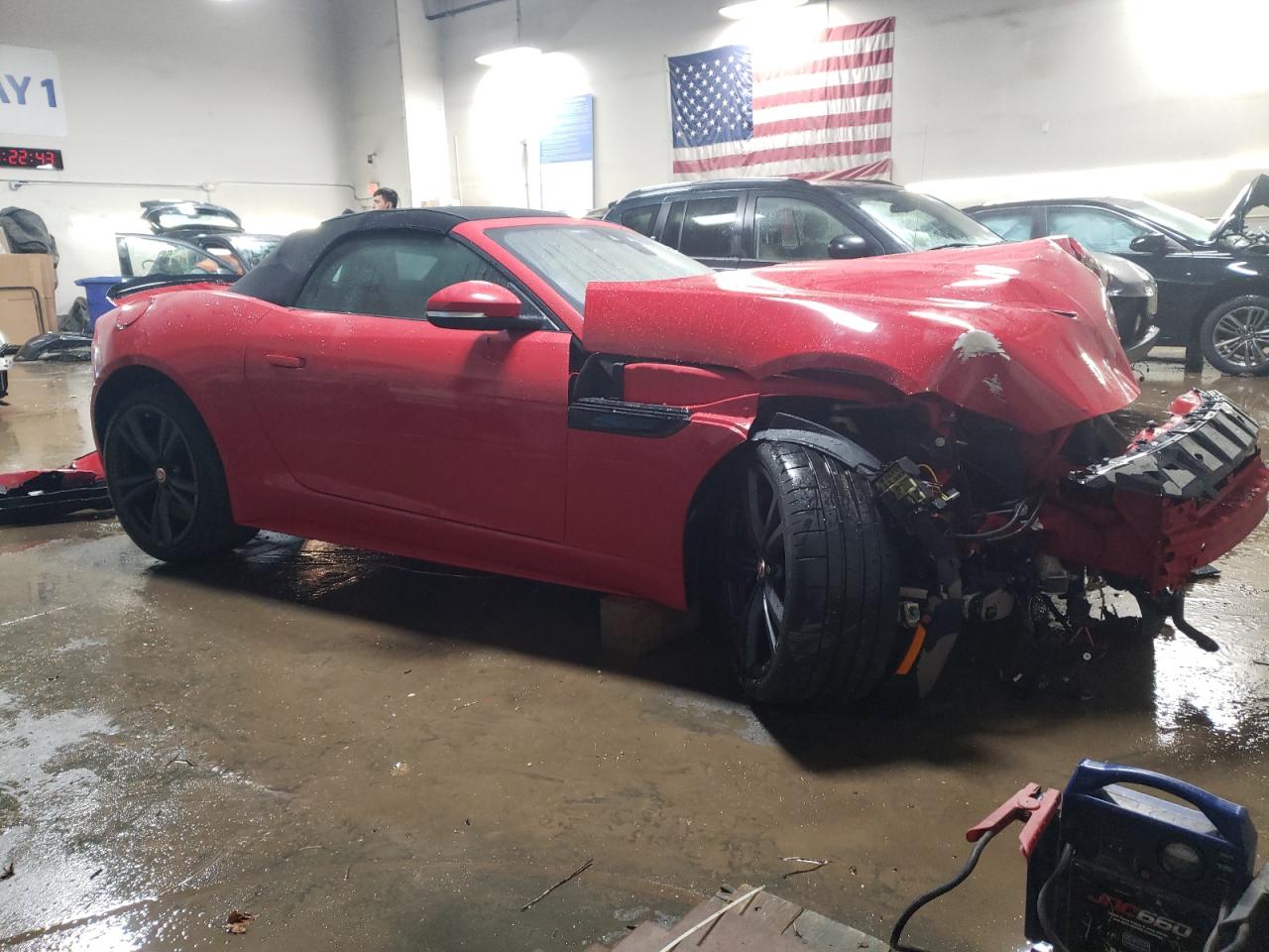 2022 JAGUAR F-TYPE R VIN:SAJD55FE3NCK77770