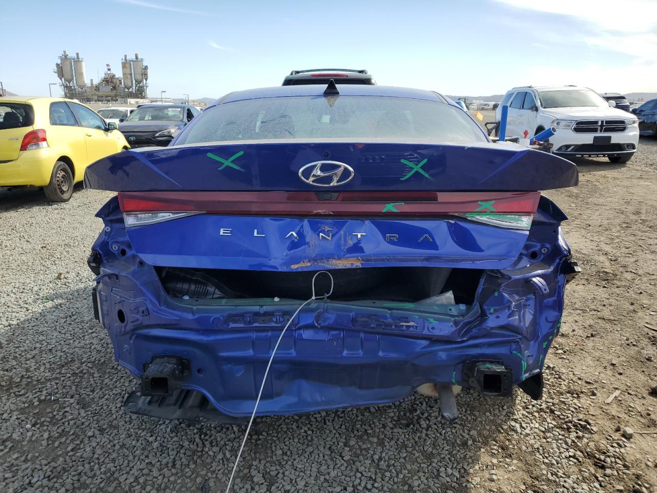 2023 HYUNDAI ELANTRA SEL VIN:KMHLS4AG7PU521984