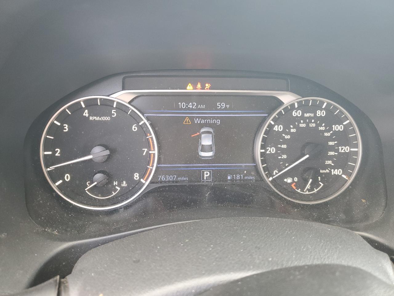 2022 NISSAN ALTIMA SV VIN:1N4BL4DV4NN317504