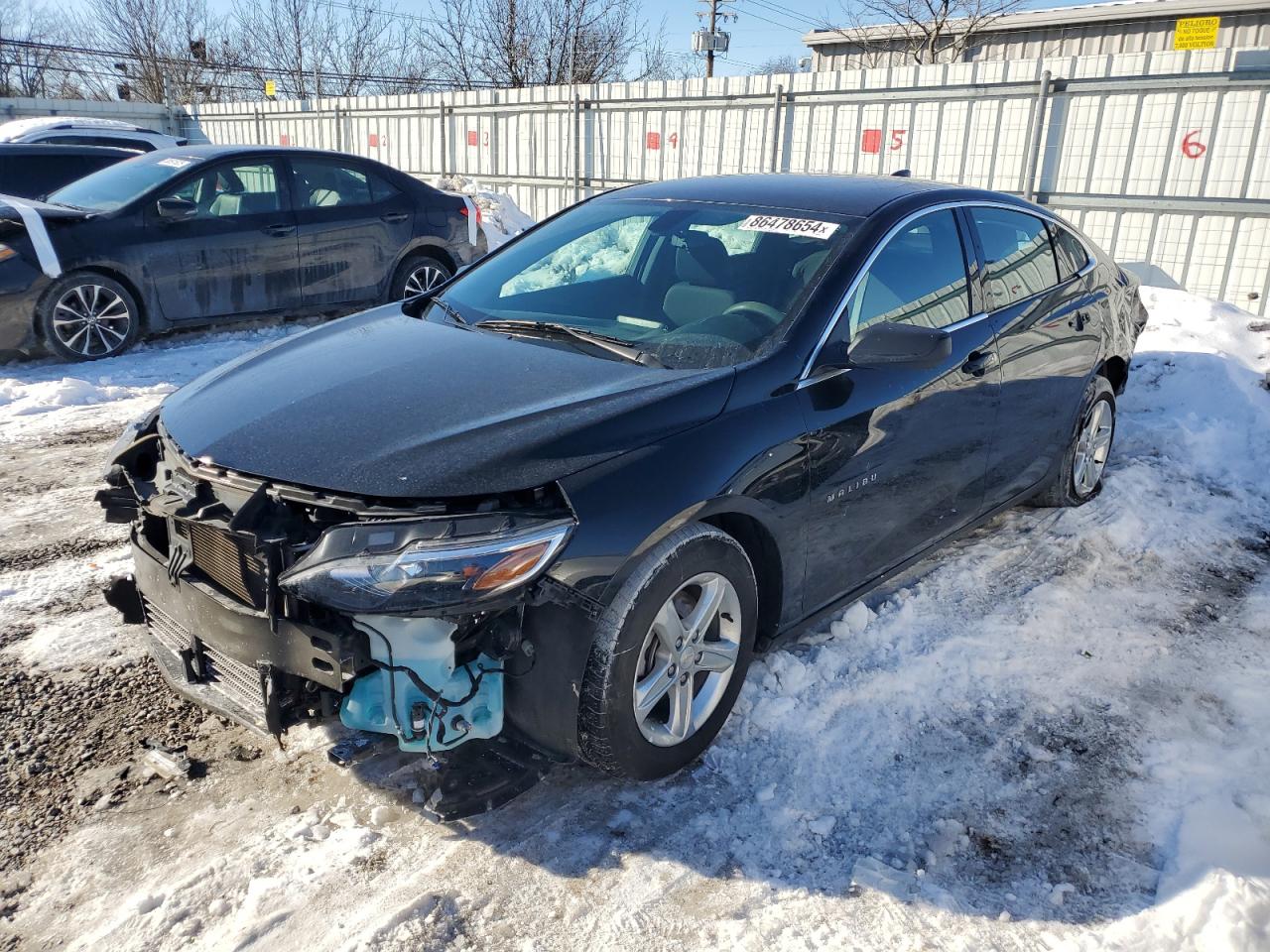 2022 CHEVROLET MALIBU LS VIN:1G1ZB5ST9NF188178