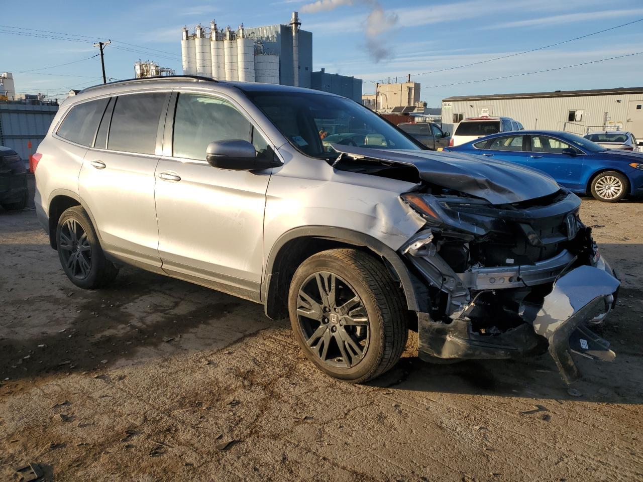2022 HONDA PILOT SE VIN:5FNYF6H25NB001227