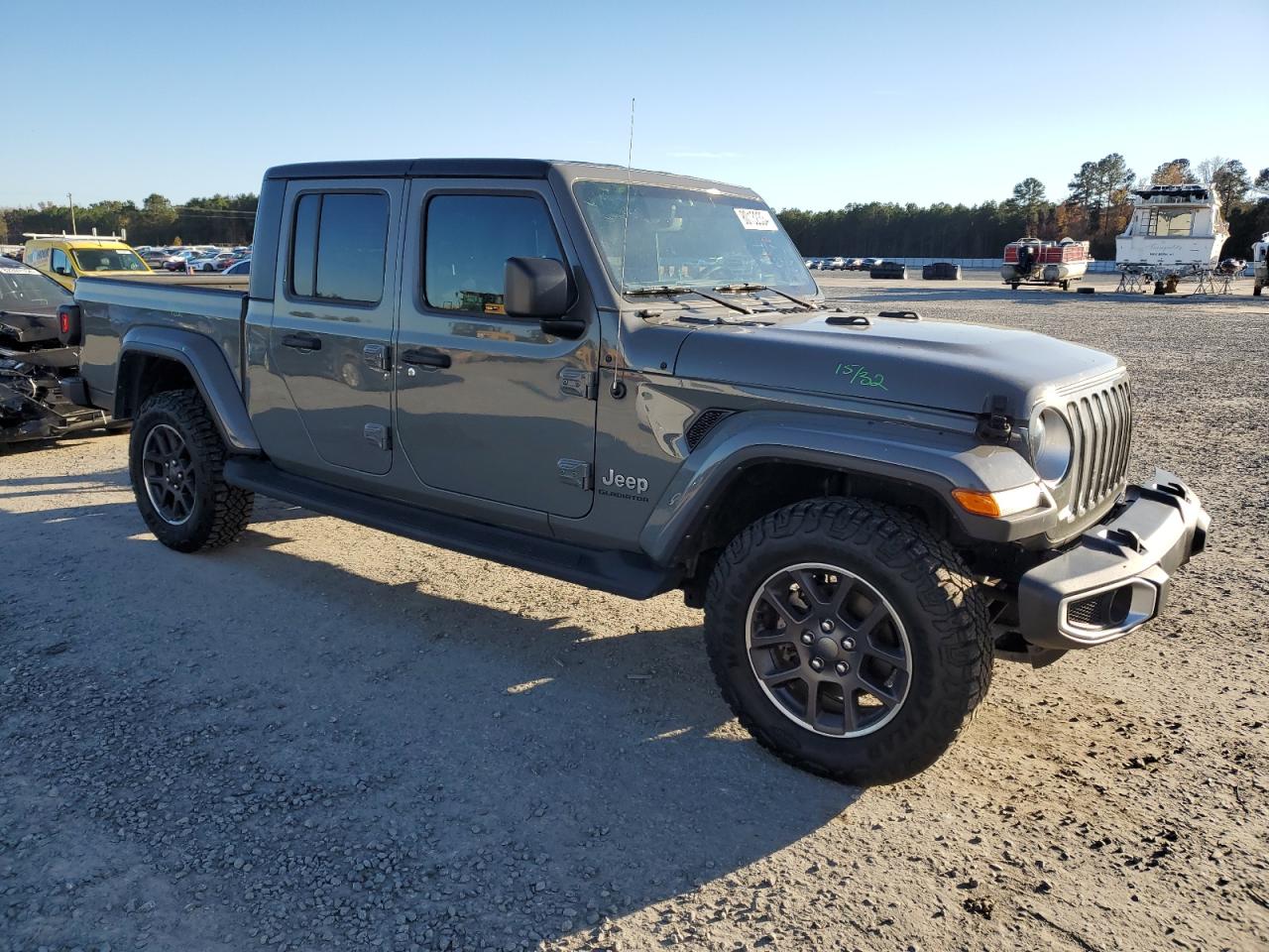 2022 JEEP GLADIATOR OVERLAND VIN:1C6HJTFG9NL180159