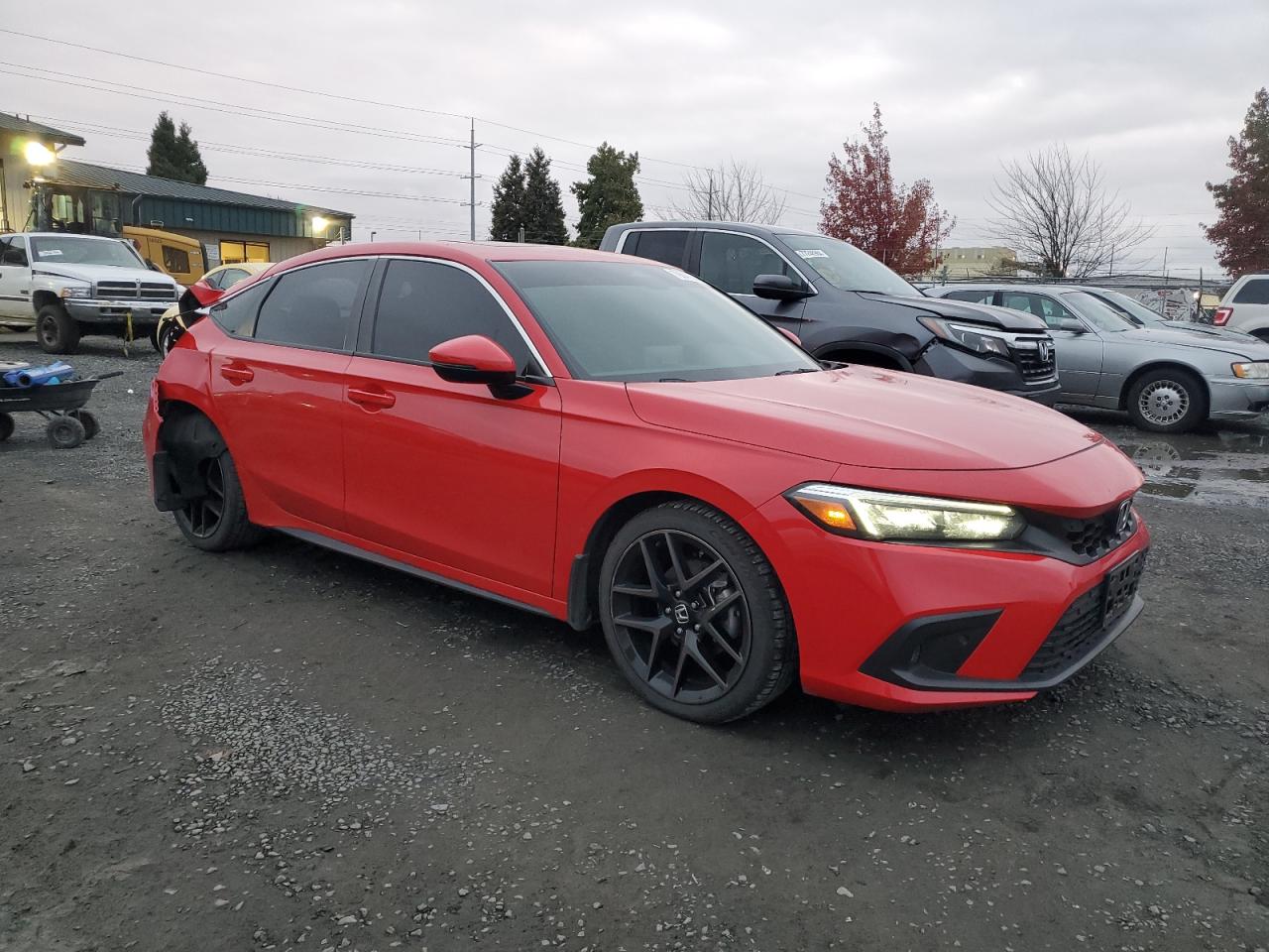 2022 HONDA CIVIC SPORT TOURING VIN:19XFL1H88NE016107