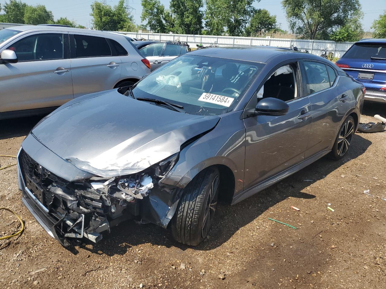 2023 NISSAN SENTRA SR VIN:3N1AB8DV7PY232276