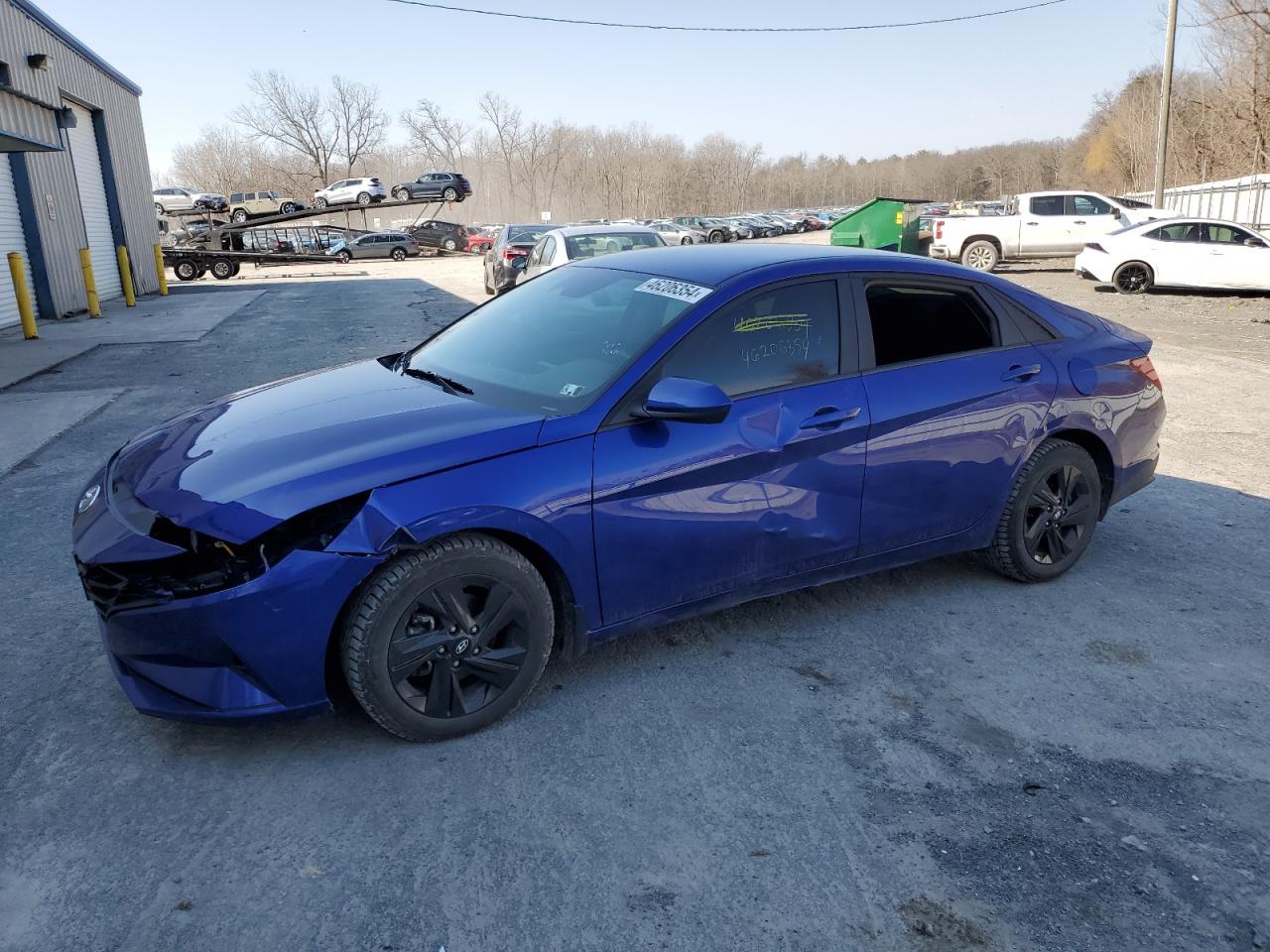 2022 HYUNDAI ELANTRA SEL VIN:KMHLS4AG7NU336217