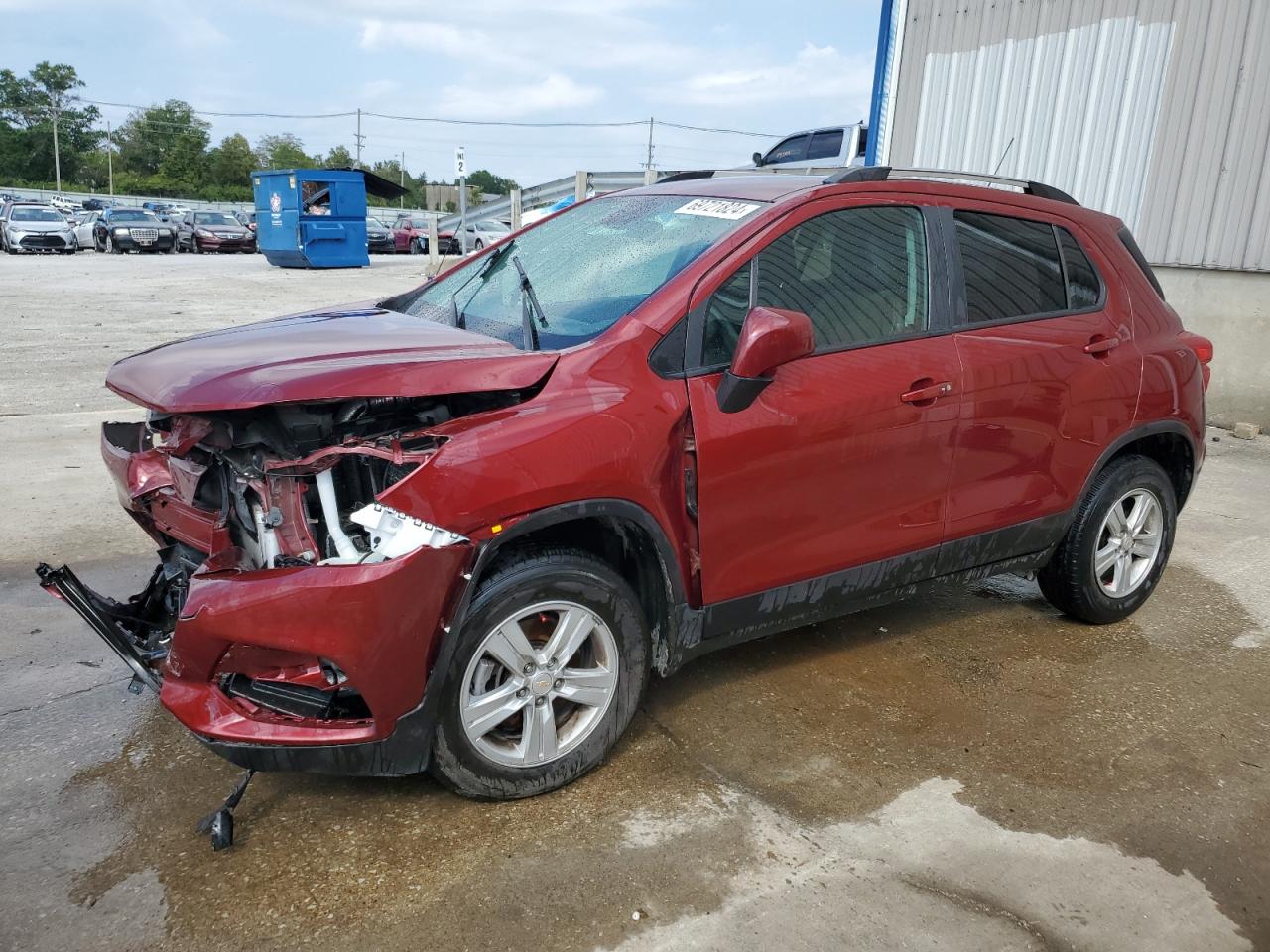 2022 CHEVROLET TRAX 1LT VIN:KL7CJPSM0NB529718