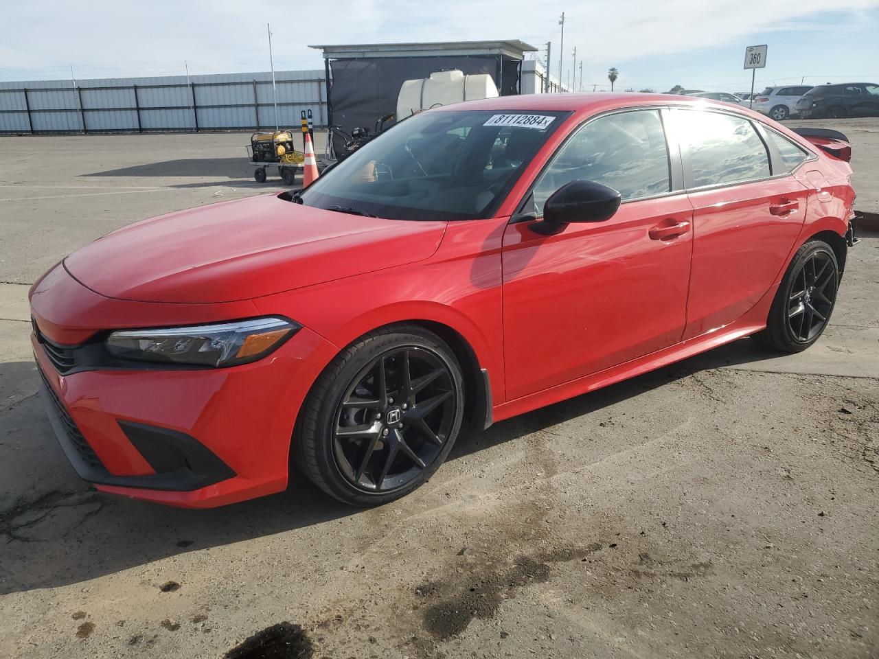 2022 HONDA CIVIC SPORT VIN:2HGFE2F50NH550846