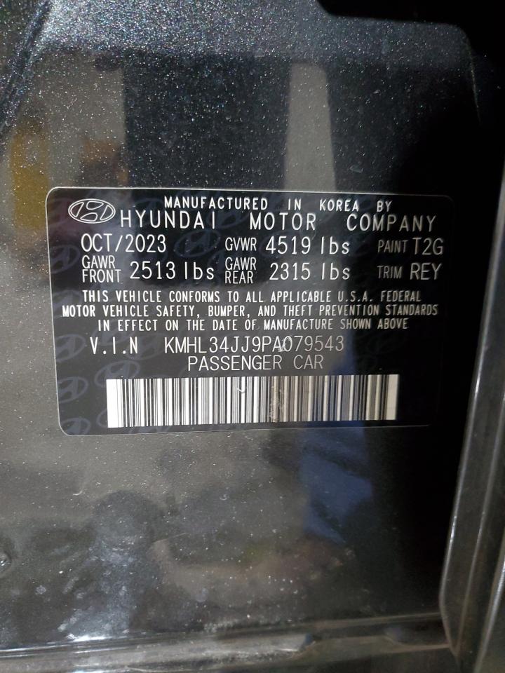 2023 HYUNDAI SONATA HYBRID VIN:KMHL34JJ9PA079543